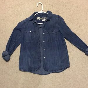 Madewell denim shirt